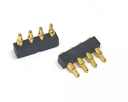 Мощный Pogo Pin USB соединитель Золото покрытый сварщик водонепроницаемый 2 пин