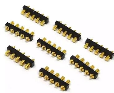 SMT 4 штифта магнитный POGO Pin Connector