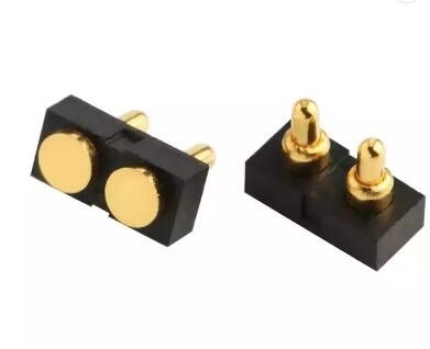 Мощный магнитный водонепроницаемый Pogo Pins USB соединитель 2 штифта позолоченный сварщик
