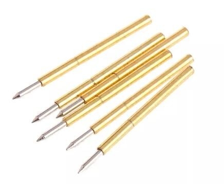 15А 4мм латунный зонд POGO Pin Dip Gold Plated High Current