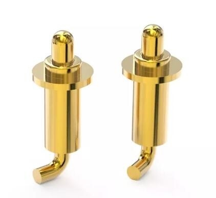 Правый угол 20A Низкий профиль Pogo Pins Согнутые миниатюрные Pogo Pins Ss304