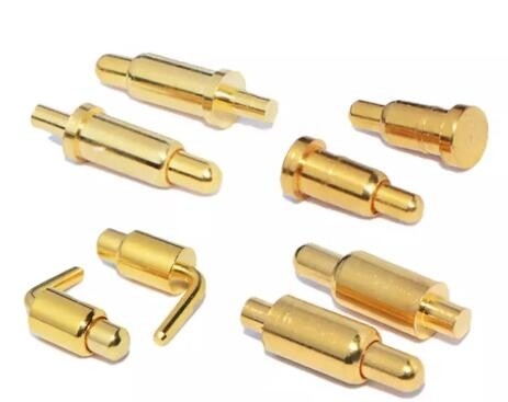 2.54мм латунь Правый угол POGO Pin 1 X 4 Pin Pogo Connector TS16949