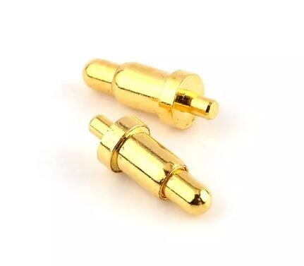 Зарядное устройство двойного ряда 5P 6P 8P латуни SMD Pogo Pins Магнитное позолоченное соединитель